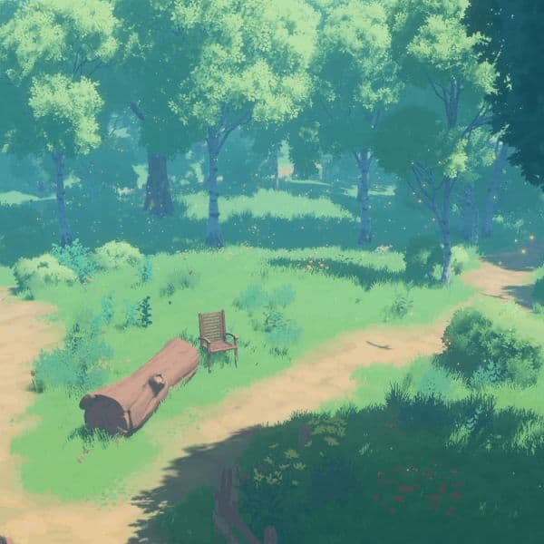 [3D배경] 리틀포레스트 (DOBI 작가)
