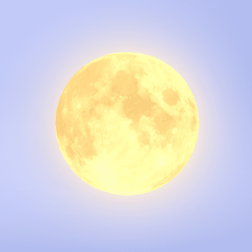 [API] 한가위 보름달 (자체제작)